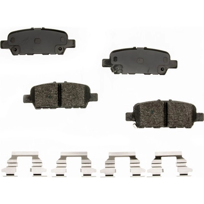 Rear Semi Metallic Pads by AGNA BRAKES - ALD1415M pa2