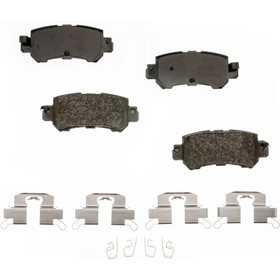 Rear Semi Metallic Pads by AGNA BRAKES - ALD1624M pa2