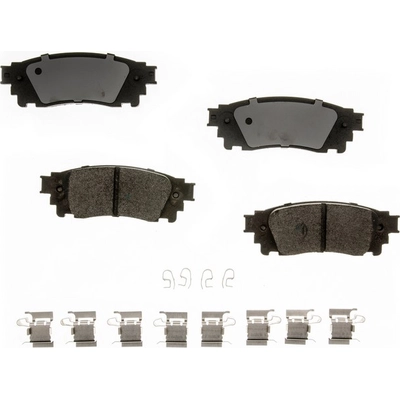 Rear Semi Metallic Pads by AGNA BRAKES - ALD1805M pa2
