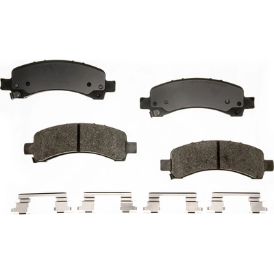 Rear Semi Metallic Pads by AGNA BRAKES - ALD974AM pa2