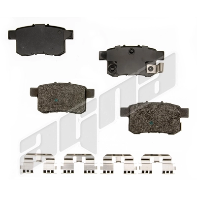 AGNA BRAKES - ALD1336M - 
 Rear Semi Metallic Pads pa1