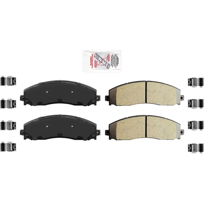 Rear Semi Metallic Pads by AMERIBRAKES - PRM1691 pa2