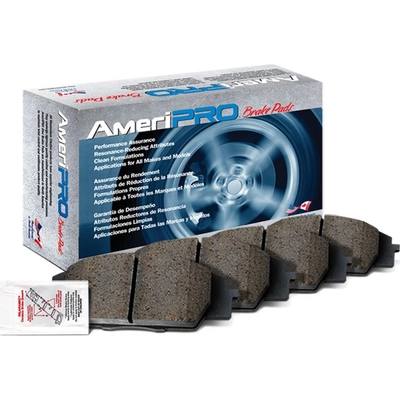 Rear Semi Metallic Pads by AMERIBRAKES - PRM2280 pa2
