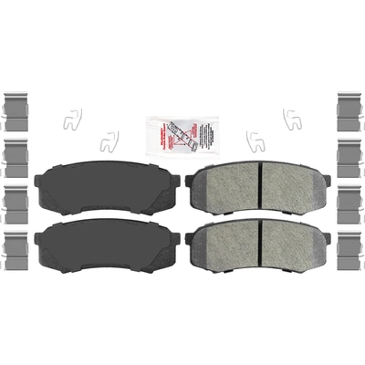 Rear Semi Metallic Pads by AMERIBRAKES - PRM606 pa2