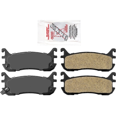 Rear Semi Metallic Pads by AMERIBRAKES - PRM636 pa2