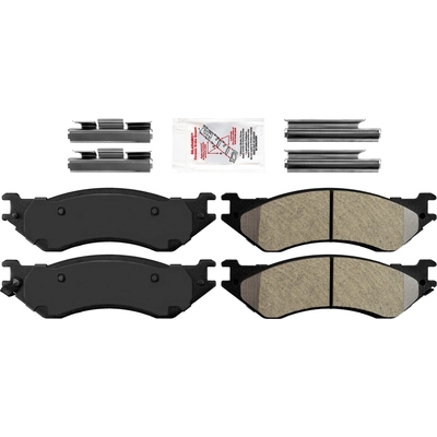 Rear Semi Metallic Pads by AMERIBRAKES - PRM702A pa2