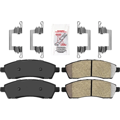 Rear Semi Metallic Pads by AMERIBRAKES - PRM757 pa2