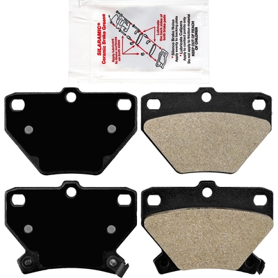 Rear Semi Metallic Pads by AMERIBRAKES - PRM823 pa2