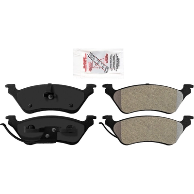 Rear Semi Metallic Pads by AMERIBRAKES - PRM858 pa2