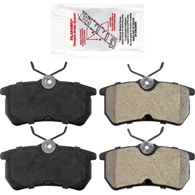 Rear Semi Metallic Pads by AMERIBRAKES - PRM886 pa2