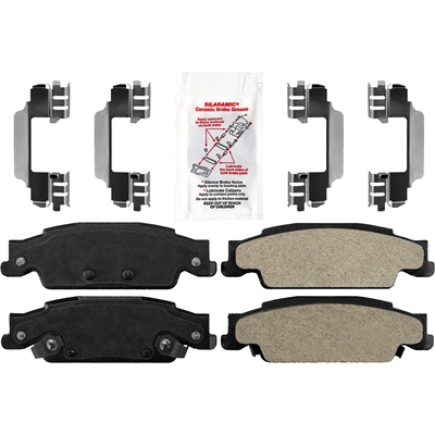 Rear Semi Metallic Pads by AMERIBRAKES - PRM922 pa2