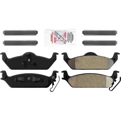 Rear Semi Metallic Pads by AMERIBRAKES - PRM963 pa2
