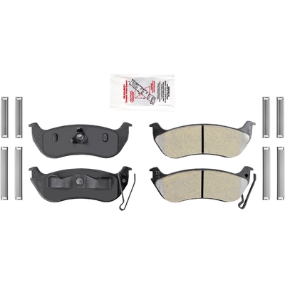 Rear Semi Metallic Pads by AMERIBRAKES - PRM981 pa2