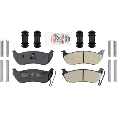 Rear Semi Metallic Pads by AMERIBRAKES - PTM981 pa2