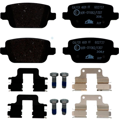 Rear Semi Metallic Pads by ATE - 602737 pa1