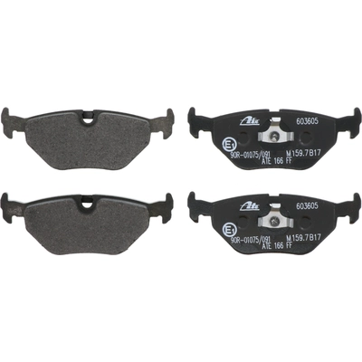 Rear Semi Metallic Pads by ATE - 603605 pa1