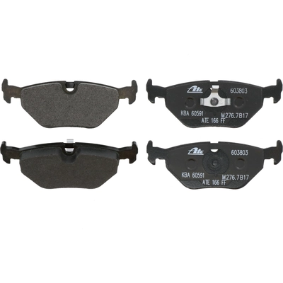 Rear Semi Metallic Pads by ATE - 603803 pa2