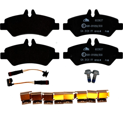 Rear Semi Metallic Pads by ATE - 603837 pa1