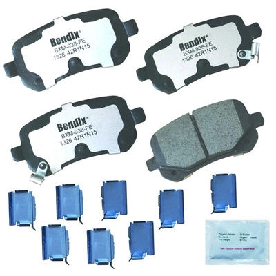 BENDIX - MKD1326FM - Semi-Metallic Rear Disc Brake Pads pa1