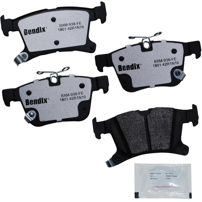 BENDIX - MKD1901FM - Semi-Metallic Rear Disc Brake Pads pa1