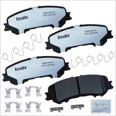 Rear Semi Metallic Pads by BENDIX - MKD2032FM pa2