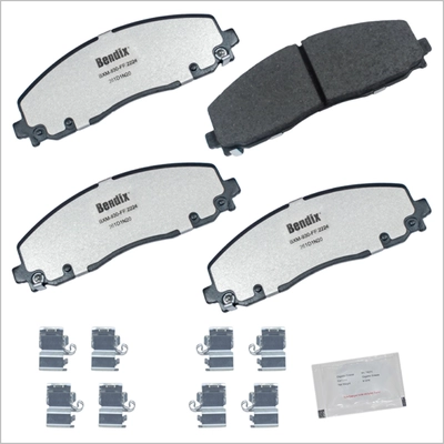 BENDIX - MKD2224FM - Semi-Metallic Rear Disc Brake Pads pa3