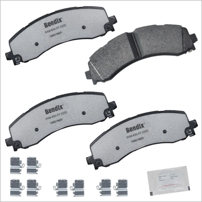 BENDIX - MKD2225FM - Semi-Metallic Rear Disc Brake Pads pa3