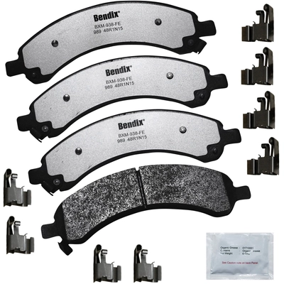 BENDIX - MKD2280FM - Semi-Metallic Rear Disc Brake Pads pa2