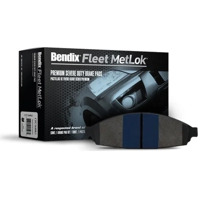 Rear Semi Metallic Pads by BENDIX - MKD369FM pa2