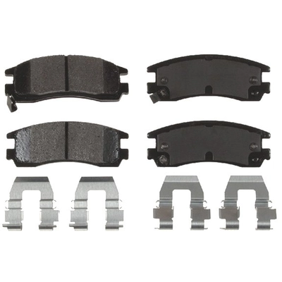 Rear Semi Metallic Pads by BENDIX - MKD698FM pa1