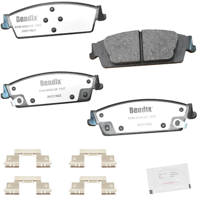 BENDIX - PBD1707 - Rear Disc Brake Pads pa1