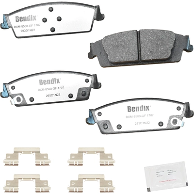 BENDIX - PBD1707 - Rear Disc Brake Pads pa2
