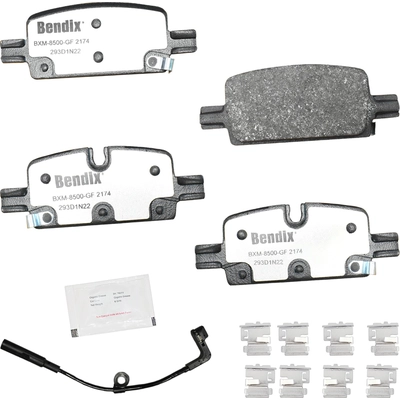 BENDIX - PBD2174 - Rear Disc Brake Pads pa3