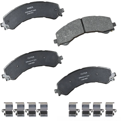 BENDIX - SBM2405 - Rear Disc Brake Pad Set pa1