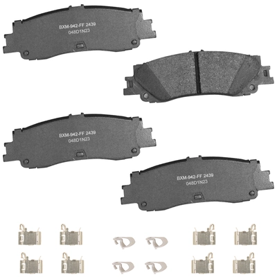 BENDIX - SBM2439 - Rear Disc Brake Pads pa1