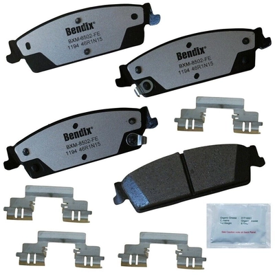 Rear Semi Metallic Pads by BENDIX - PBD1194 pa4