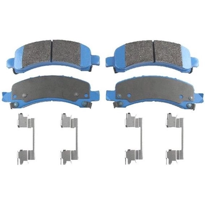 Rear Semi Metallic Pads by BENDIX - PBD974A pa4