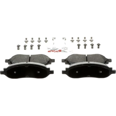 Rear Semi Metallic Pads by BOSCH - BE1068H pa5