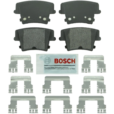 Plaquettes arrière semi-métallique par BOSCH - BE1057H pa1