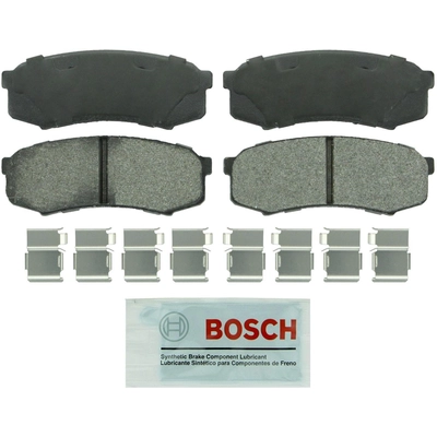 Rear Semi Metallic Pads by BOSCH - BE606H pa1