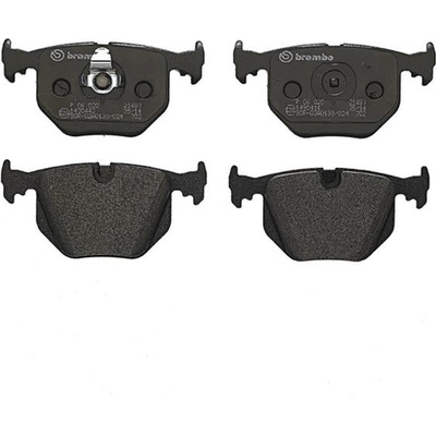 Rear Semi Metallic Pads by BREMBO - P06020 pa2