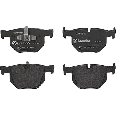 Rear Semi Metallic Pads by BREMBO - P06039 pa3