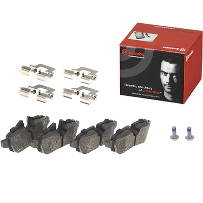 Rear Semi Metallic Pads by BREMBO - P06052 pa2