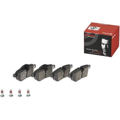Rear Semi Metallic Pads by BREMBO - P06062 pa2