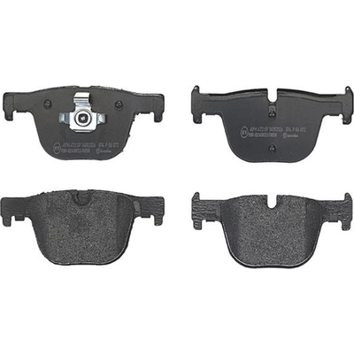 Rear Semi Metallic Pads by BREMBO - P06072 pa2