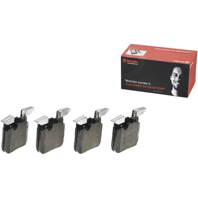 Rear Semi Metallic Pads by BREMBO - P06087 pa2