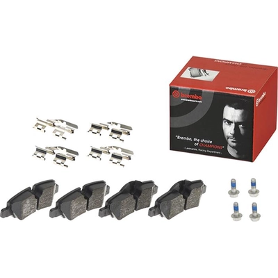 Rear Semi Metallic Pads by BREMBO - P06090 pa2