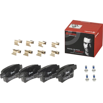 Rear Semi Metallic Pads by BREMBO - P24063 pa1