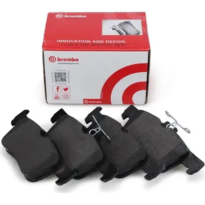 Rear Semi Metallic Pads by BREMBO - P24175 pa1