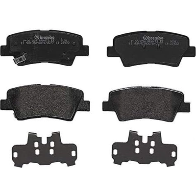 Rear Semi Metallic Pads by BREMBO - P30054 pa1